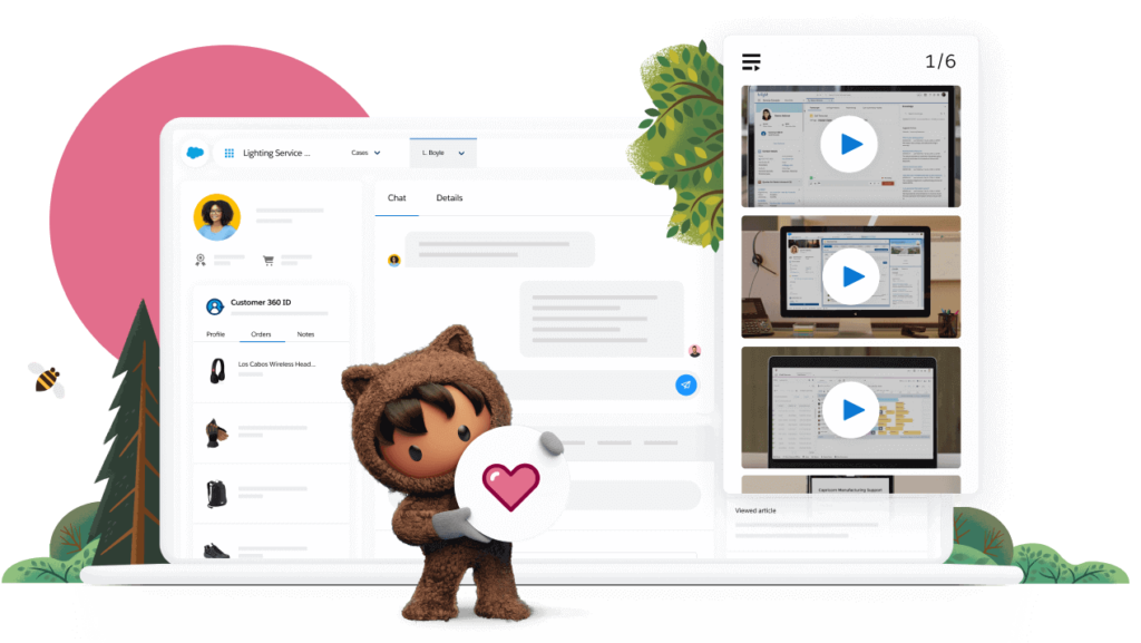 Demo di Service Cloud