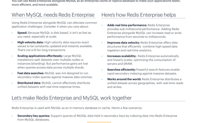 Quick Guide: Redis Enterprise and MySQL